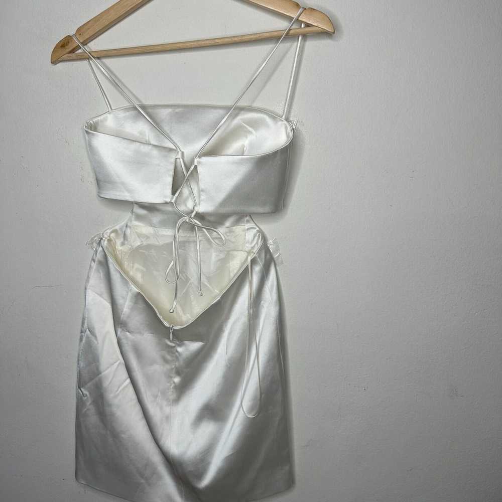 Gauge81 Marta White Cut Out Square Neck Sleeveles… - image 6