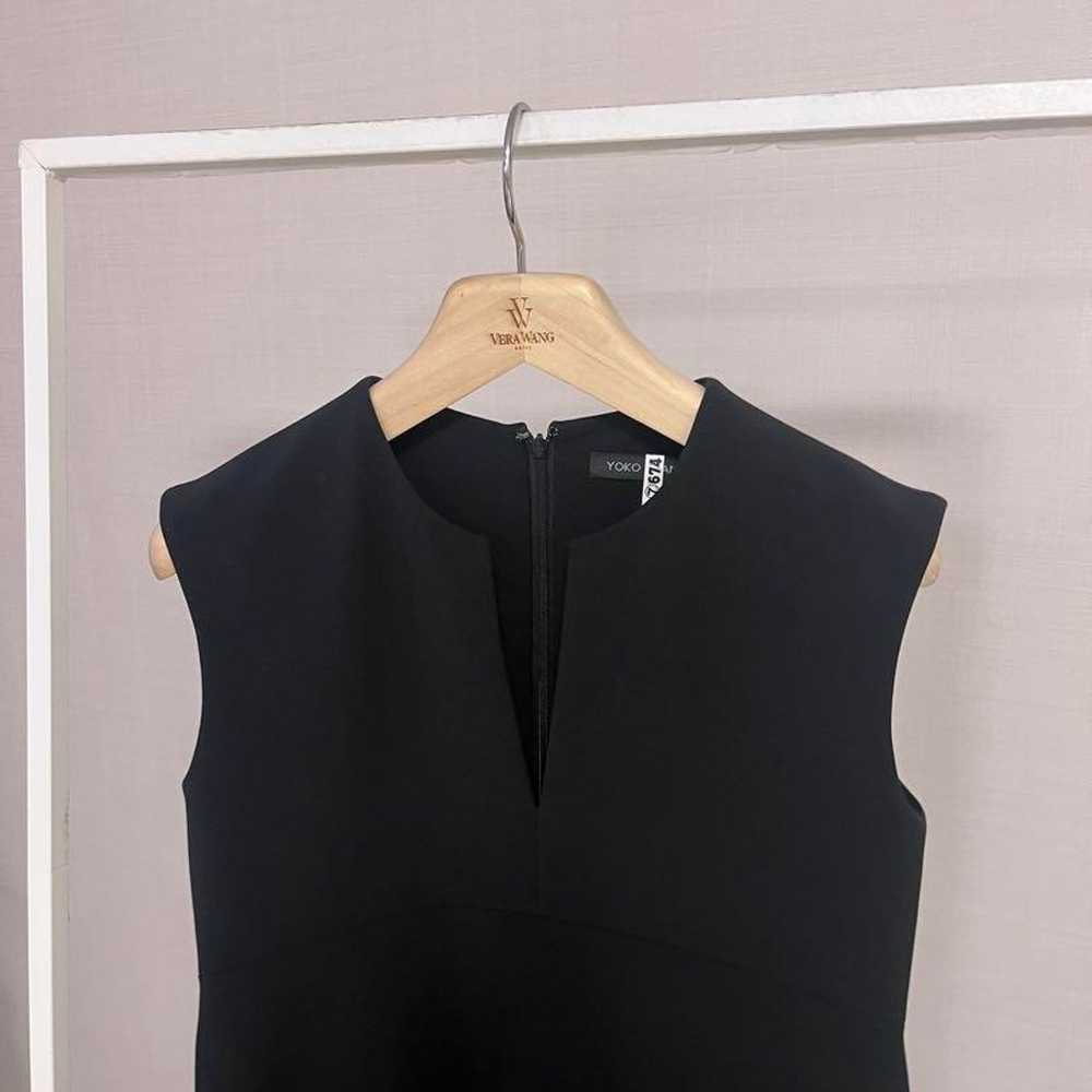 Yoko Chan 38 Slit Line Dress - Black - image 2