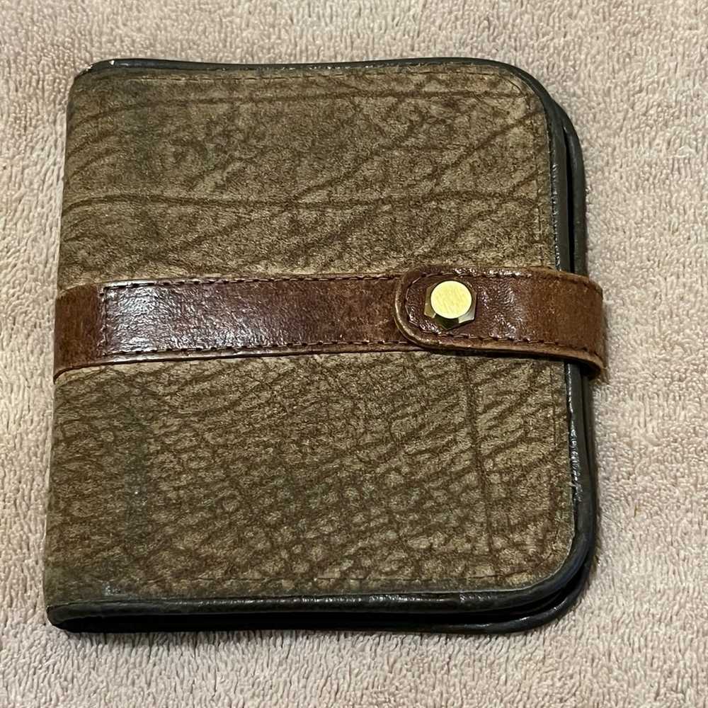 Italian Leather Wallet Soft Vintage - image 1