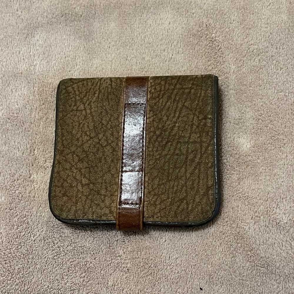 Italian Leather Wallet Soft Vintage - image 2