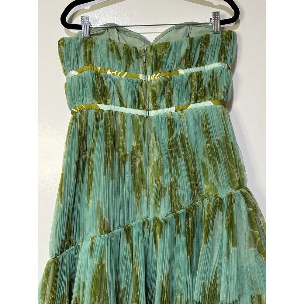 Hutch Lanza Strapless Tiered Ruffle Maxi Dress 6 … - image 11