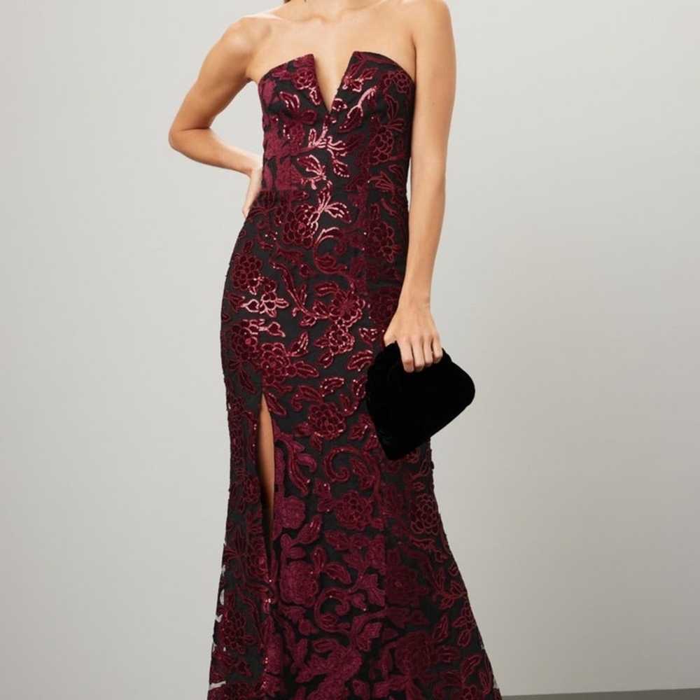 Dress the Population Fernanda Sequins Elegant Str… - image 9