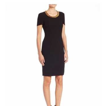 Burberry London Gold Chips Collar Dress - image 1