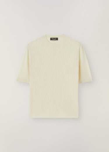 Loro Piana o1srvl11e0125 Short- Sleeved Roundneck… - image 1