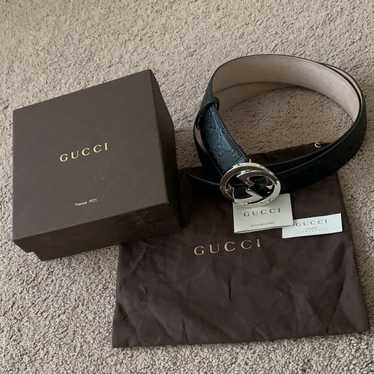 Gucci Authentic Gucci new signature guccissima bla