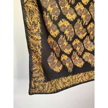 Black and Gold Vintage Scarf