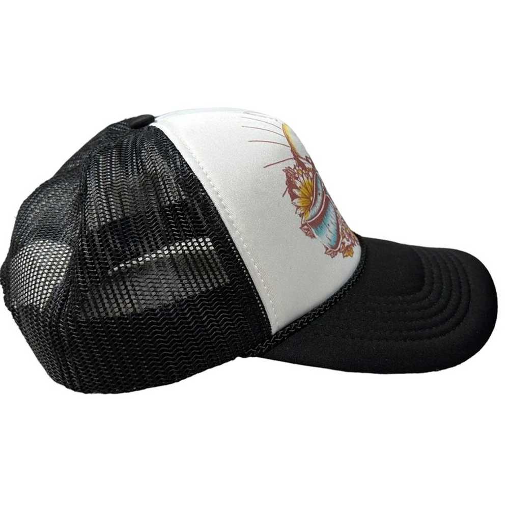 O’Neill Trucker Hat Festival Lotus Sun Black Whit… - image 4