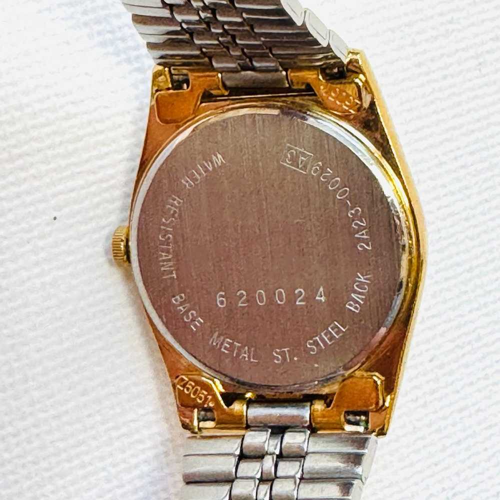 Vintage Seiko SQ Day/Date Women's Gold Plated Dre… - image 10