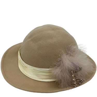 Doeskin Geo W Bollman & Co Felt Wool Hat Made in … - image 1