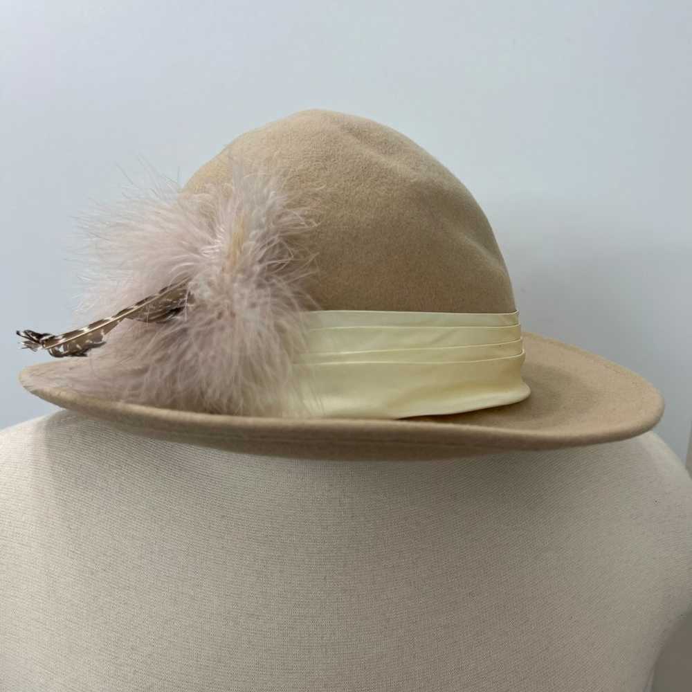 Doeskin Geo W Bollman & Co Felt Wool Hat Made in … - image 4