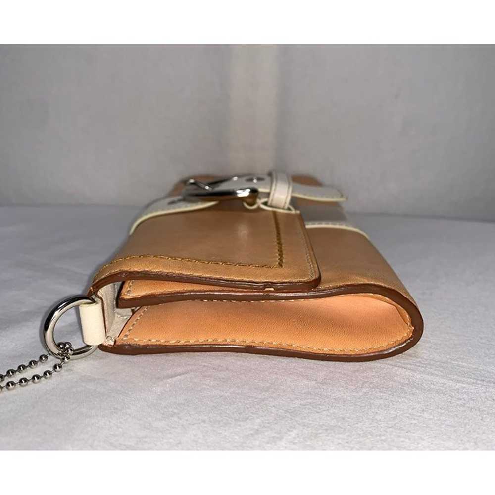 2003 Vintage Coach Soho Vachetta Leather Clutch W… - image 5