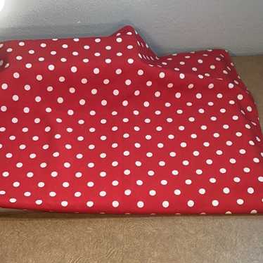 Nygard Collections Red White Polka Dot Vintage Sc… - image 1