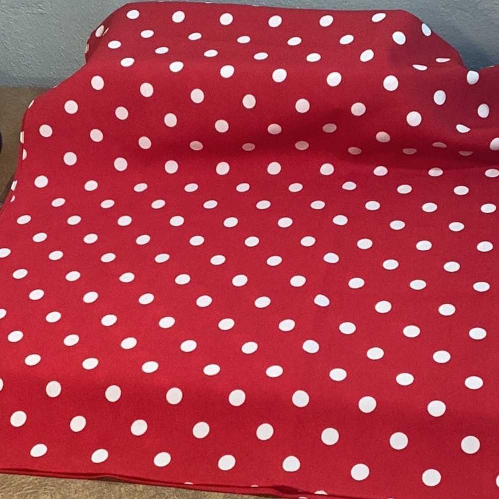 Nygard Collections Red White Polka Dot Vintage Sc… - image 4