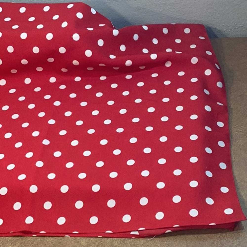 Nygard Collections Red White Polka Dot Vintage Sc… - image 5