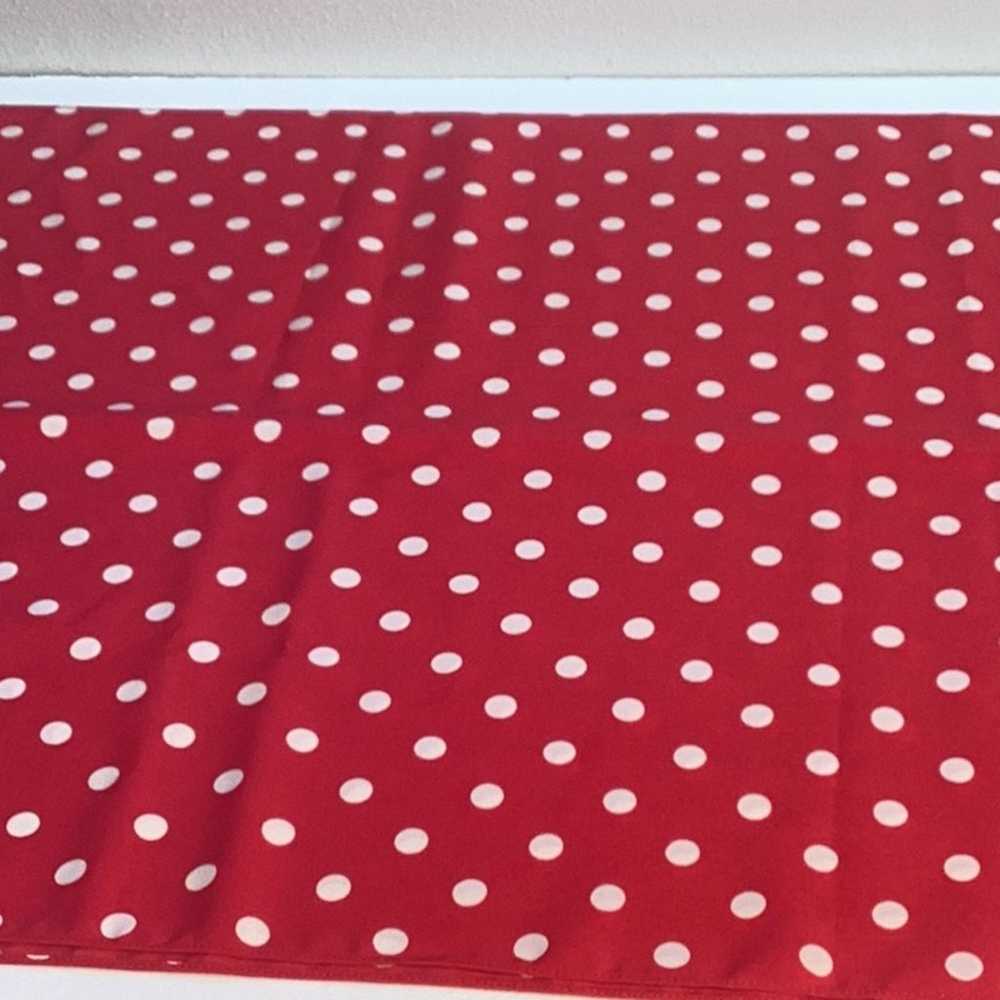 Nygard Collections Red White Polka Dot Vintage Sc… - image 7