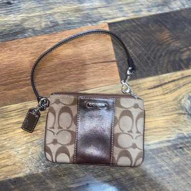 vintage Coach wristlet