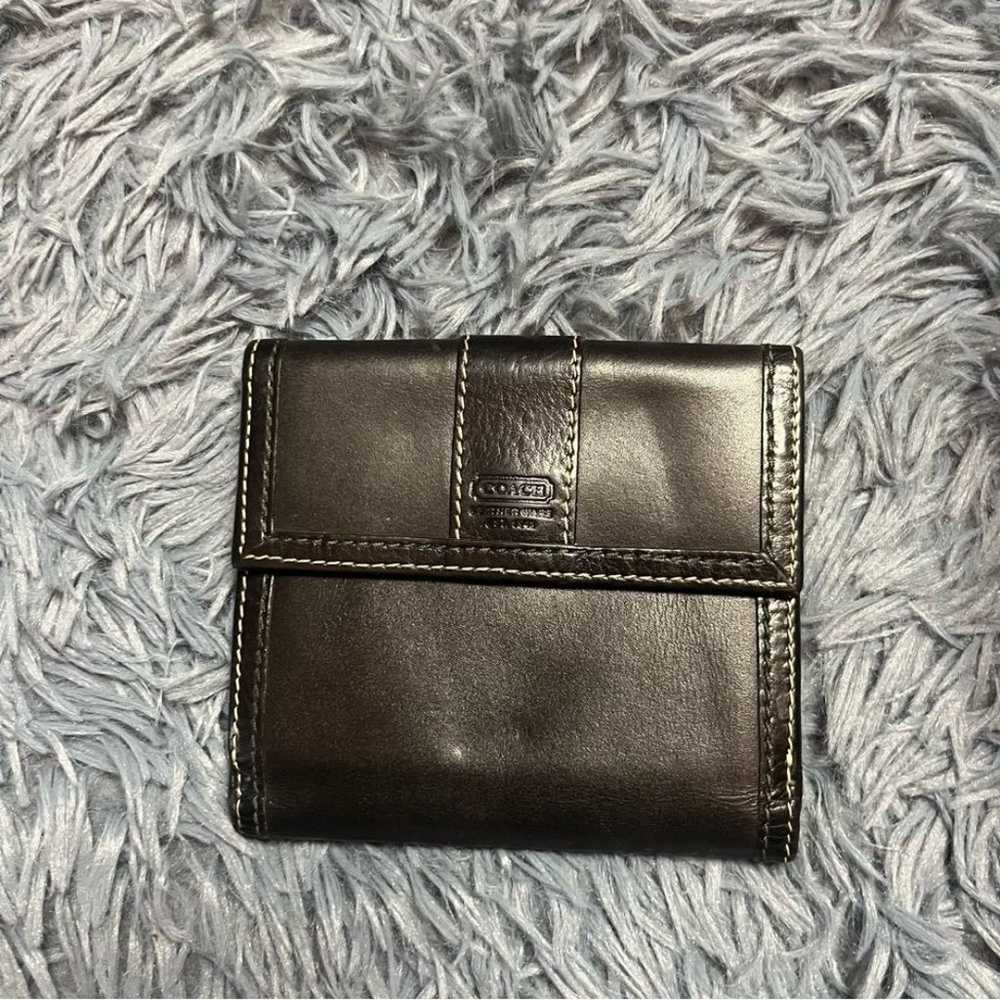 Vintage Coach Leather Wallet - image 1