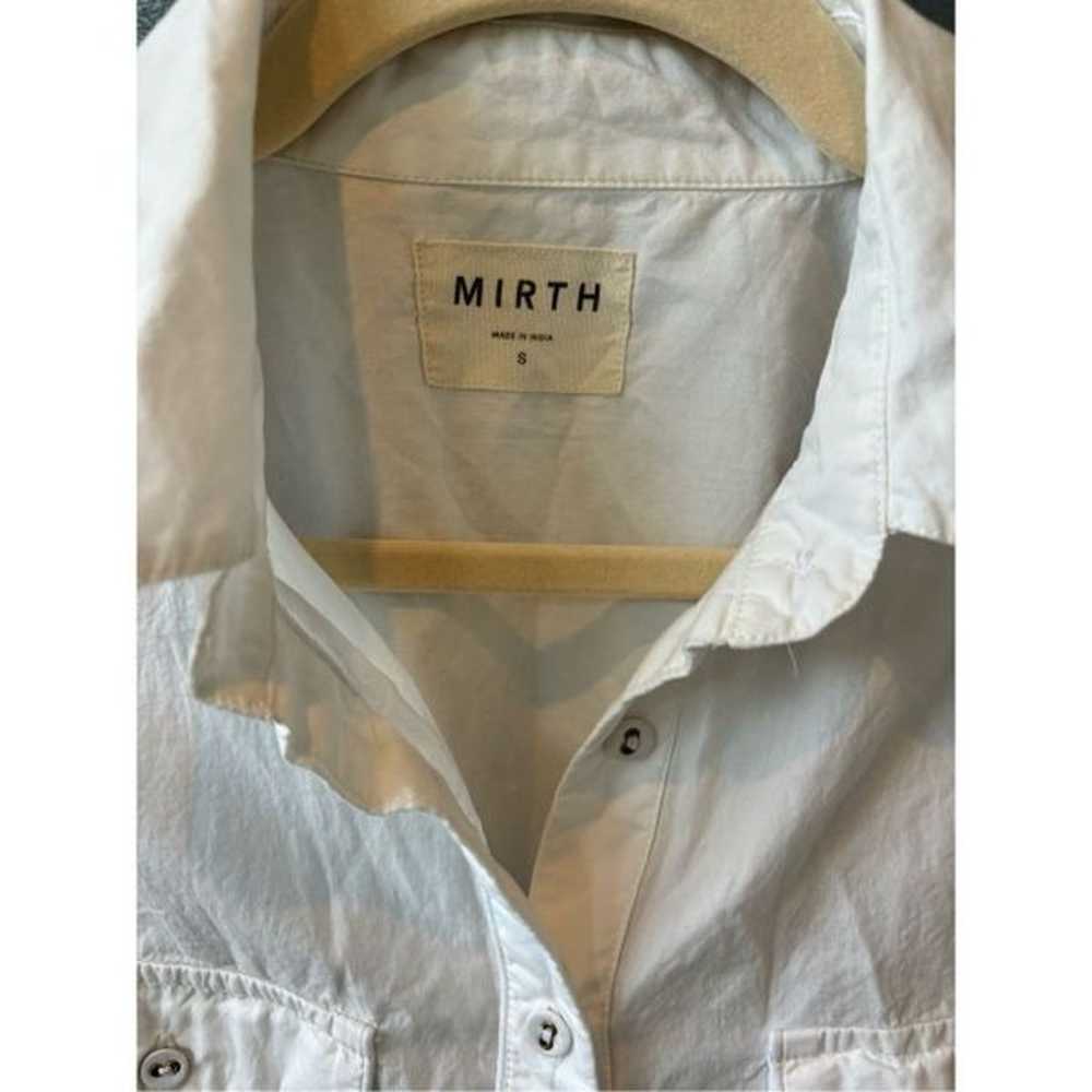 MIRTH KYOTO BLOUSE IN WHITE POPLIN, $200 - image 8