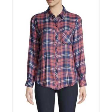 Rails Women’s Hunter Plaid Button-Down Shirt in R… - image 1