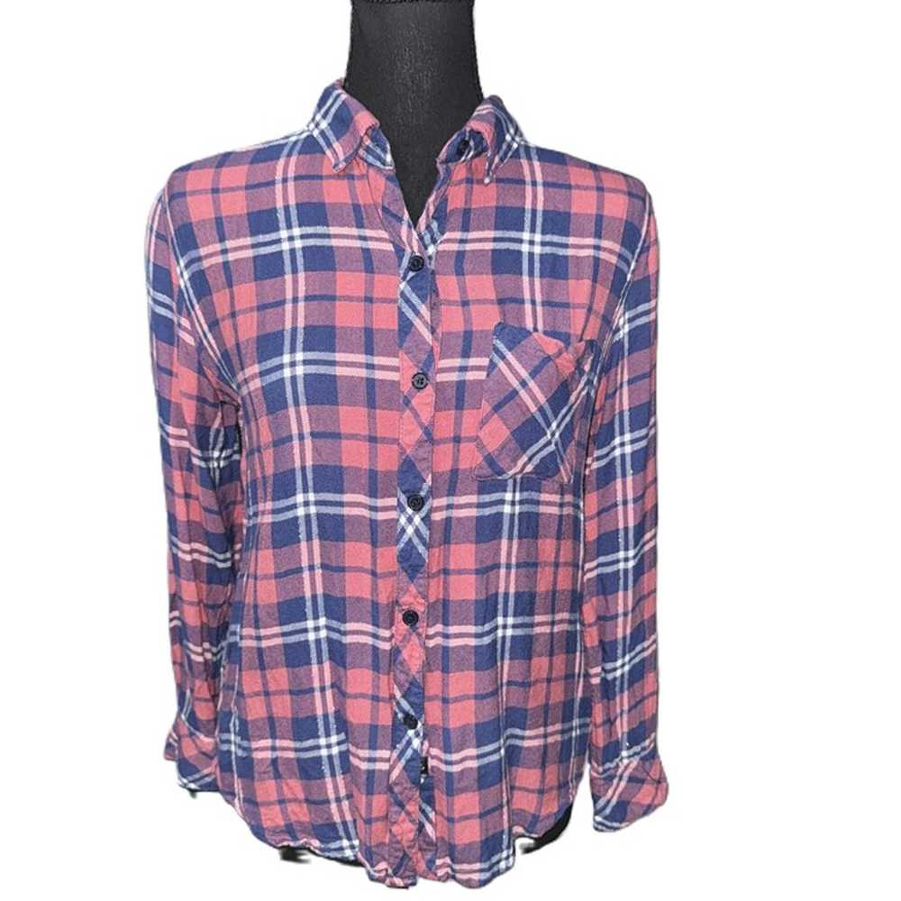 Rails Women’s Hunter Plaid Button-Down Shirt in R… - image 3