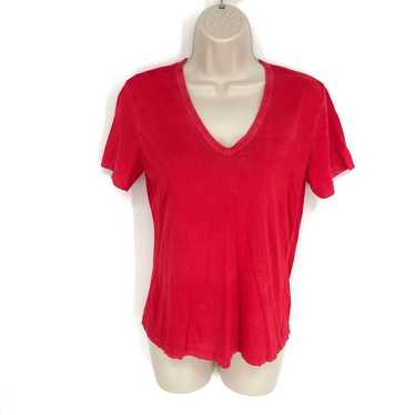 Cotton Citizen Womens NEW Standard V Neck Tee T-S… - image 1