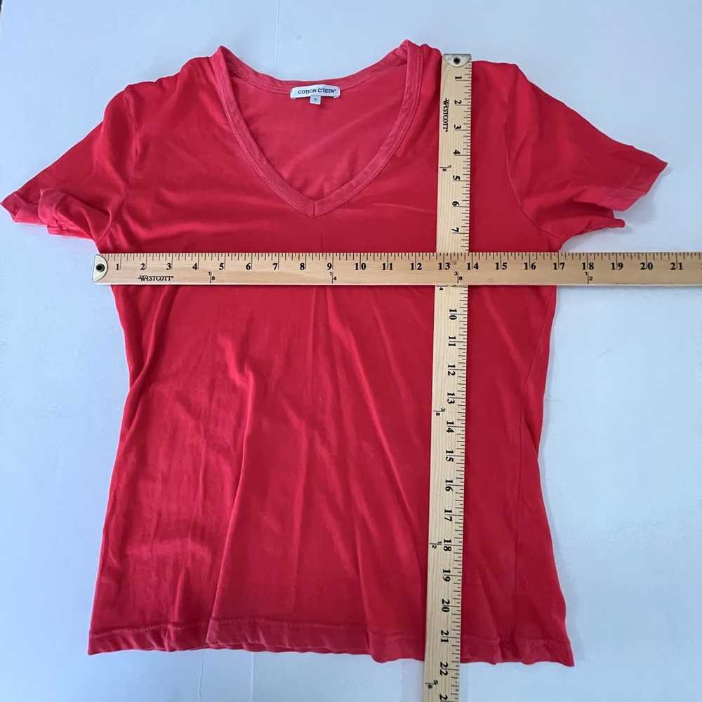 Cotton Citizen Womens NEW Standard V Neck Tee T-S… - image 6