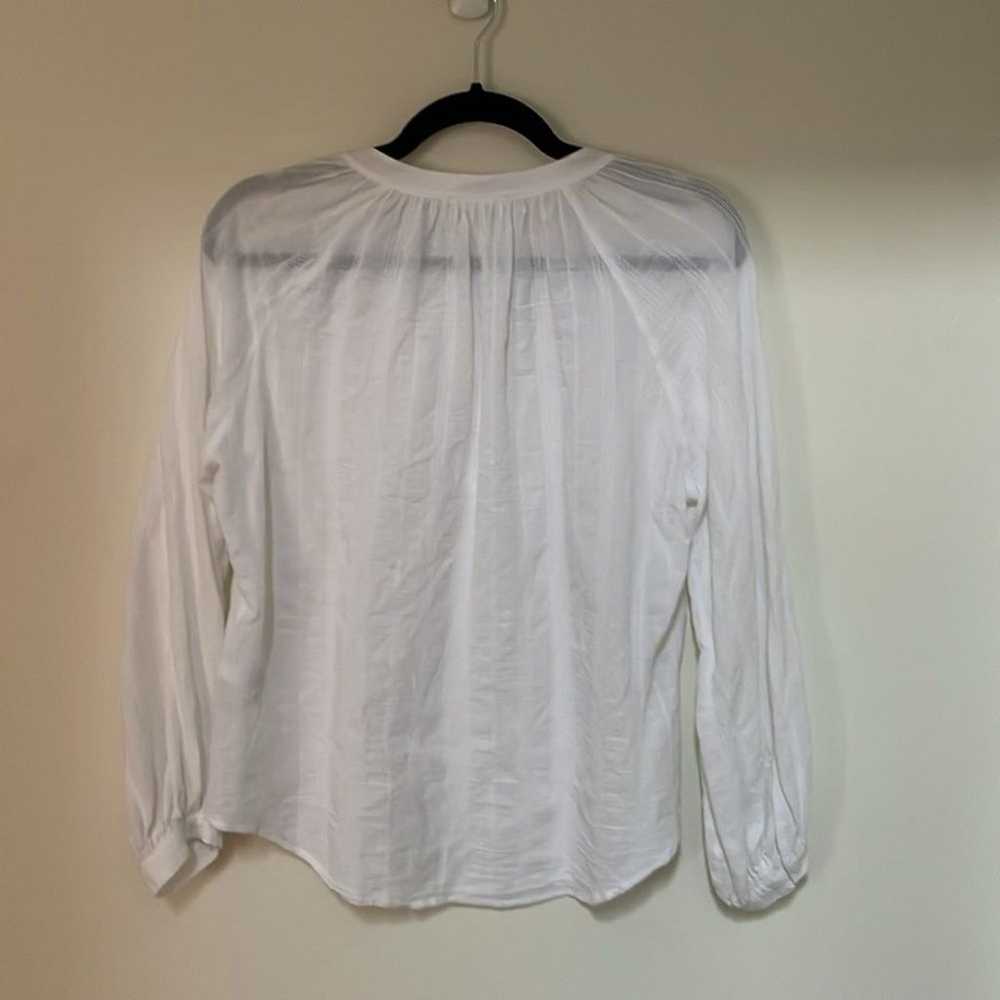 Hana San Blouse Top Bobu in Blanc Optique white t… - image 5