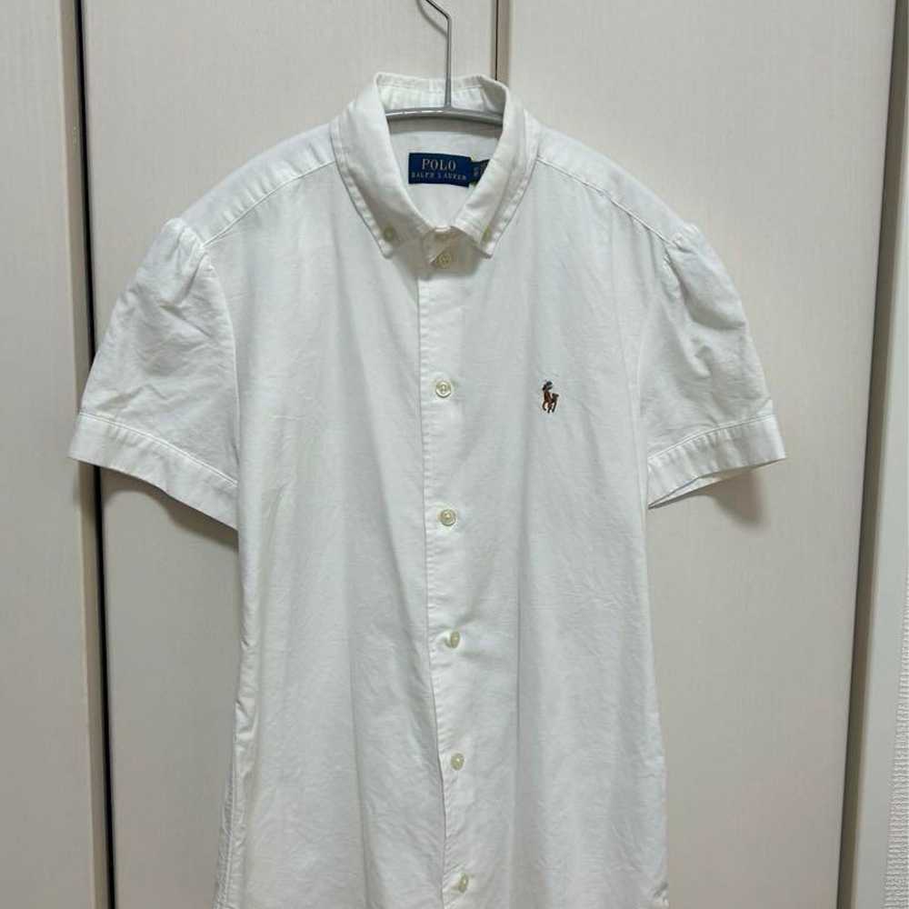 Polo Ralph Lauren Short Sleeve Shirt XS White - image 2