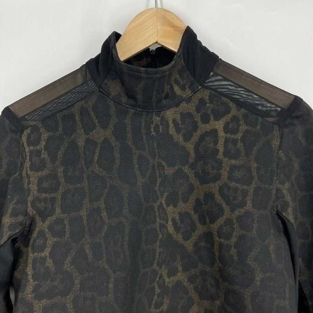 Anatomie Shirt Size Small Women Sivan Cheetah Pri… - image 2