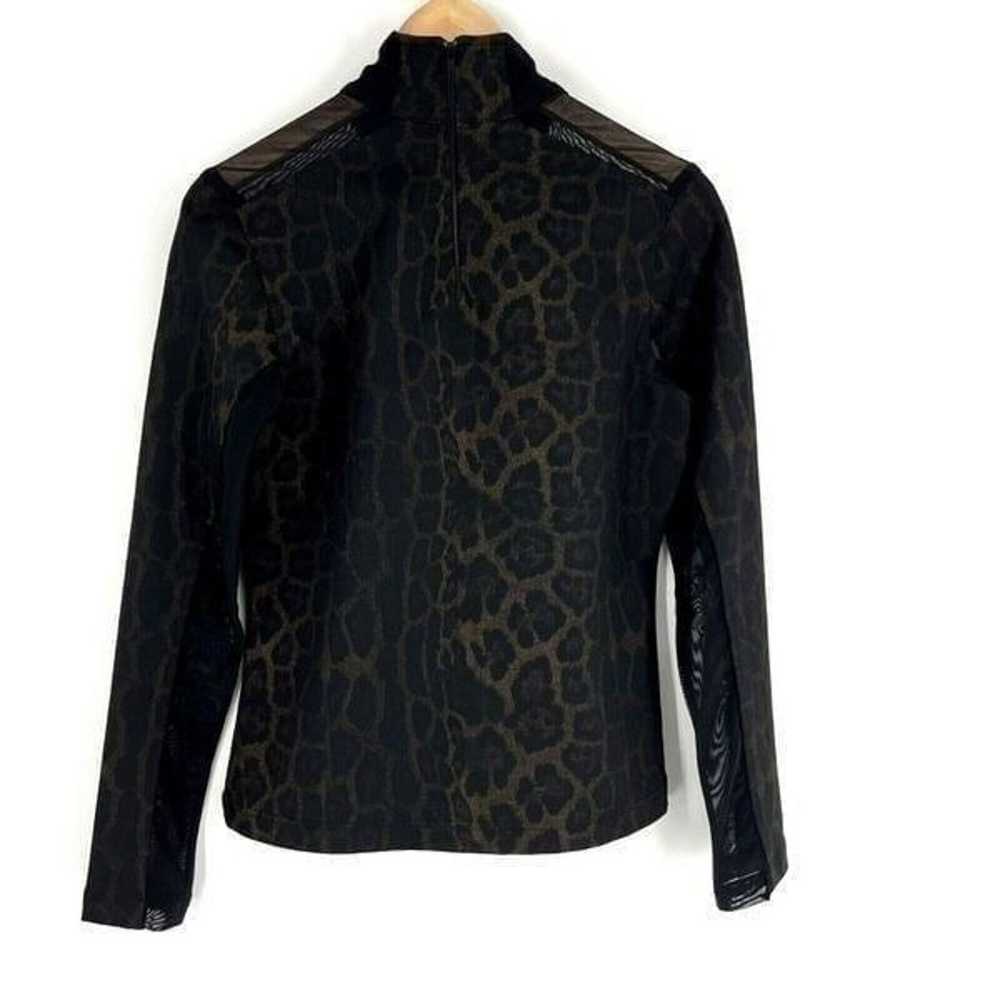 Anatomie Shirt Size Small Women Sivan Cheetah Pri… - image 4