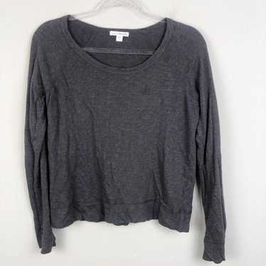 Standard James Perse Gray Long Sleeve S