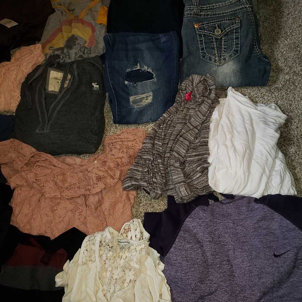 Juniors womens clothing lot bundle - image 11