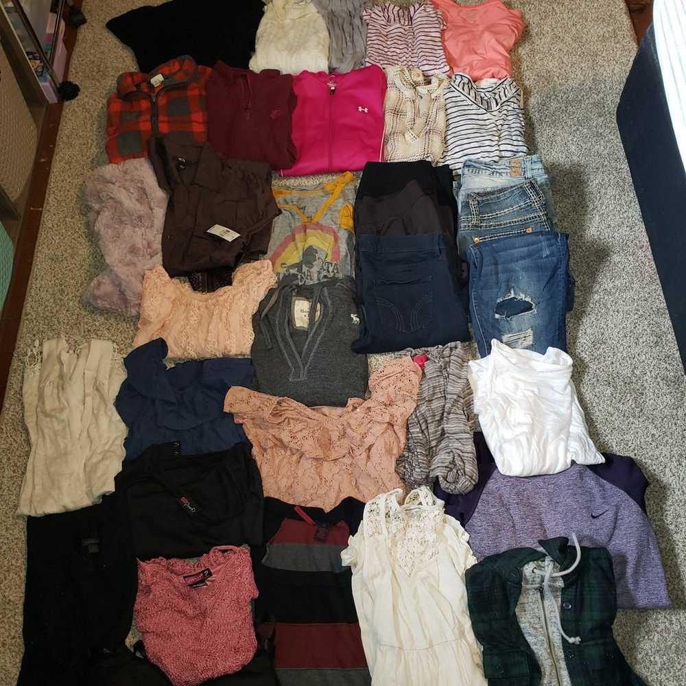 Juniors womens clothing lot bundle - image 1