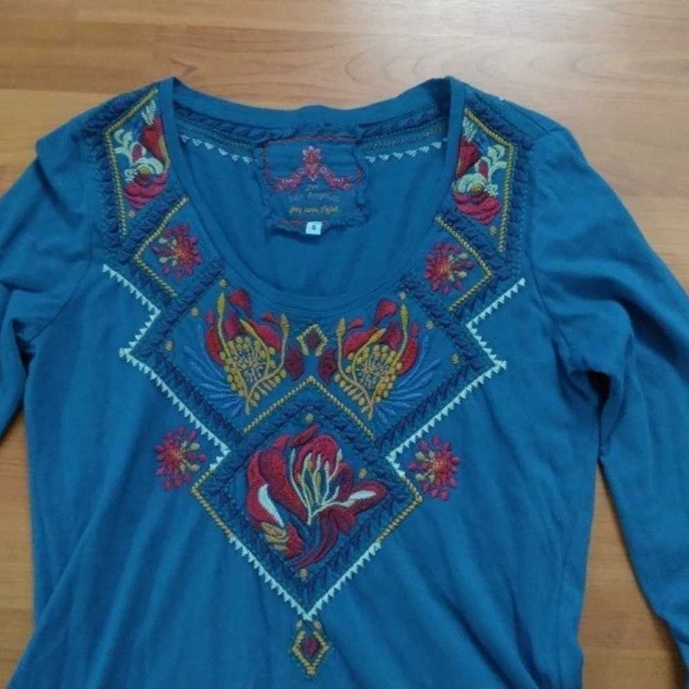 johnny was embroidered blouses - image 2