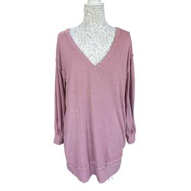 Free People Beach Tunic Pink Small