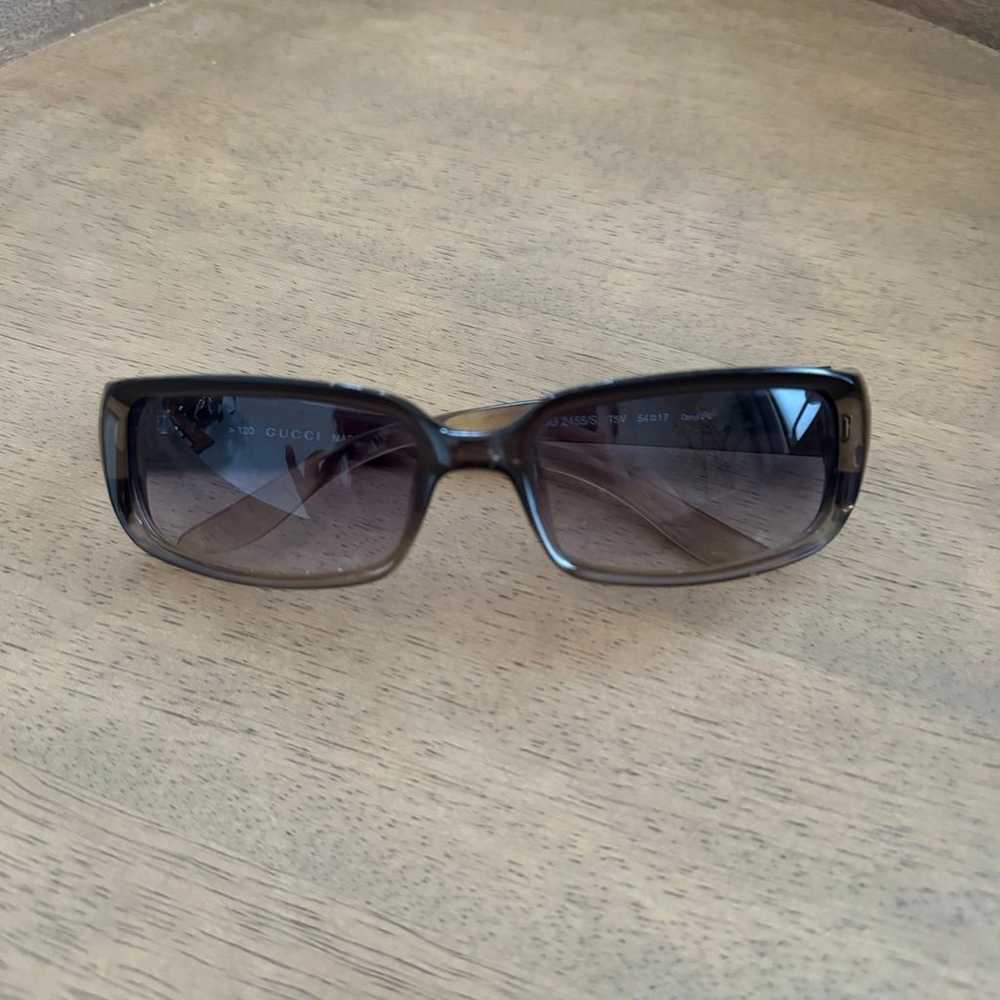 Gucci Rectangular Framed Sunglasses 2455/S-Vintage - image 2