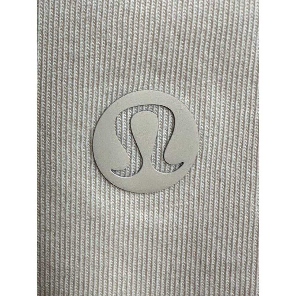 Lululemon Women's Cotton Wrap-Front T-Shirt Dress… - image 11