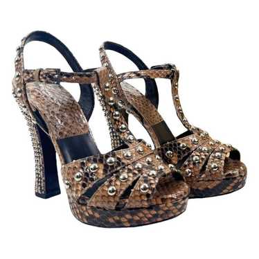 Michael Kors Python sandal