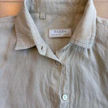 BARBA Long Sleeve Shirt Light Beige