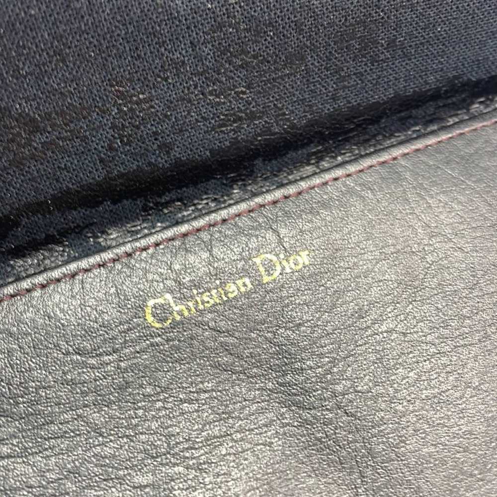 Authentic vintage CHRISTIAN DIOR multi snap black… - image 10