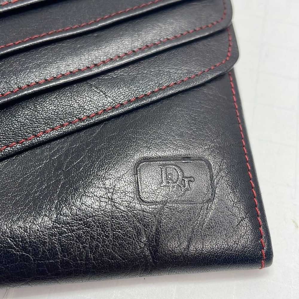 Authentic vintage CHRISTIAN DIOR multi snap black… - image 3