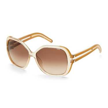 Chloe Champaign Oversized Sunglasses - image 1