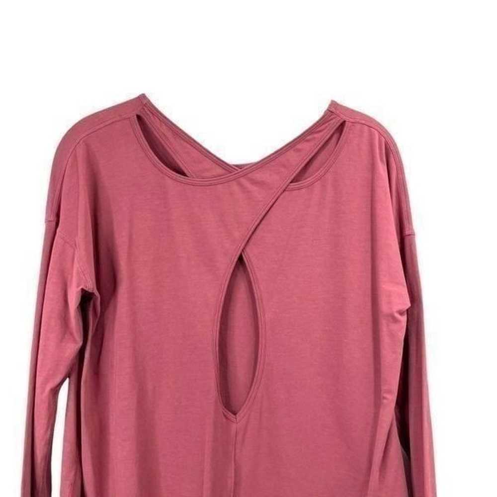 Lululemon Back Into It Long Sleeve cross back Top… - image 7