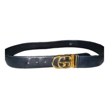 Gucci Gg Buckle leather belt