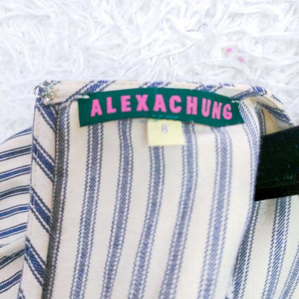 【Beautiful Condition】ALEXA CHUNG Frill Stripe Blo… - image 8