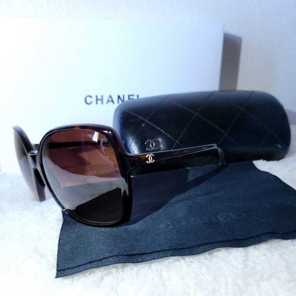 CHANEL Vintage Sunglasses Tortoise Shell CoCo - image 4