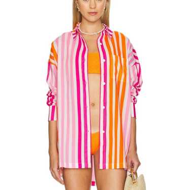 Beach Riot Women's size Medium Sunset Stripes But… - image 1