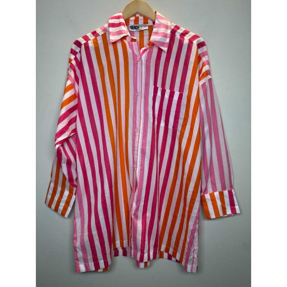 Beach Riot Women's size Medium Sunset Stripes But… - image 5