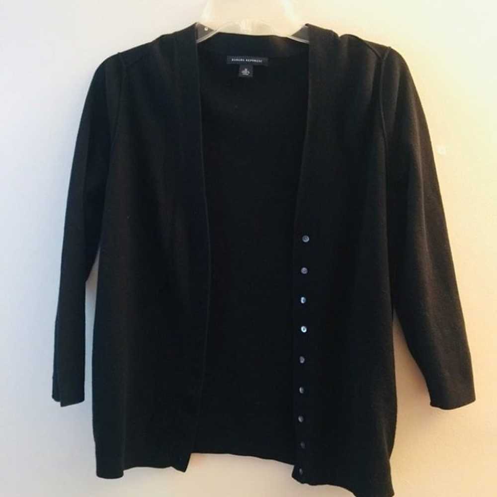 Banana Republic Women's Black Cardigan Size Medium - image 1