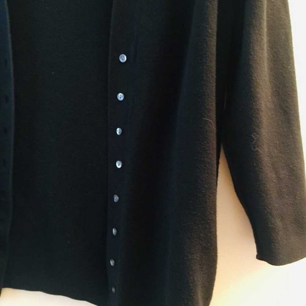 Banana Republic Women's Black Cardigan Size Medium - image 3